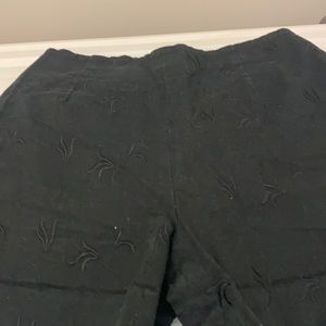 High waisted black shorts